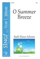 O Summer Breeze SSA choral sheet music cover